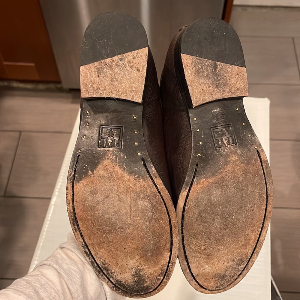 Frye Melissa Button Zip Back Boots - Picture 5 of 6